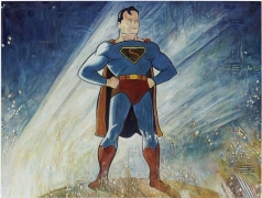 Superman, 2014, oil on linen