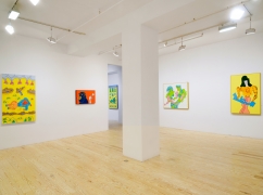 Karl Wirsum, installation view at Derek Eller Gallery, New York&nbsp;