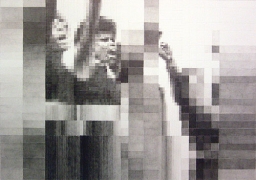 Rise, 2005, graphite on paper