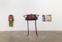 William King, Annabeth Marks, Annie Pearlman, Rachel Eulena Williams, installation view at Derek Eller Gallery, New York, 2018&nbsp;