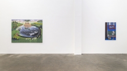 Melissa Brown, Between States, installation view at Derek Eller Gallery, New York&nbsp;