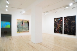 Tom Thayer, installation view of&nbsp;Superrational Searching&nbsp;at Derek Eller Gallery, April 25 - May 24, 2014